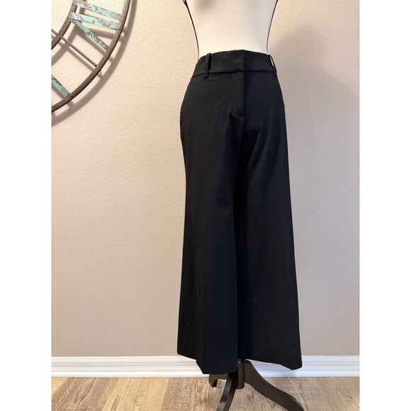 Ann Taylor Pants - Ann Taylor Dress Pants Trousers Black Wide Leg Size 6 EUC